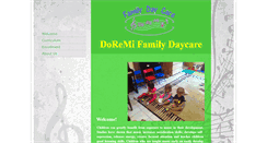 Desktop Screenshot of daycaredoremi.com