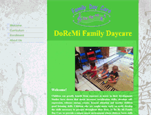 Tablet Screenshot of daycaredoremi.com